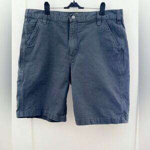 Carhartt relaxed fit canvas carpenter shorts sz 38 EUC 102514-039